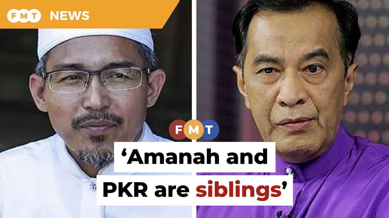 No conflict in Amanah men using PKR banner, says Anwar - video Dailymotion