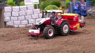 RC TRACTOR RC TRUCKS COLLECTION RC FARMING MACHINES RC HYDRAULIC DIGGER RC EXCAVATOR TRANSPORT_480p