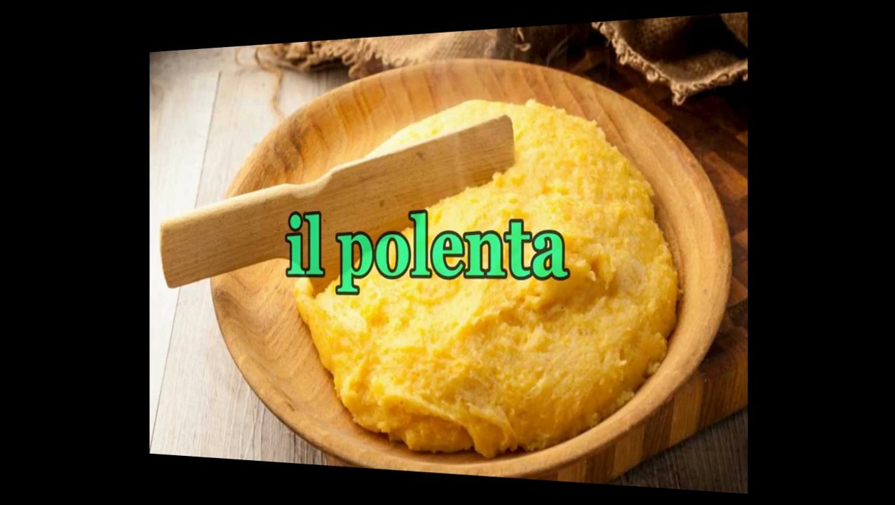 clamoroso: la polenta vuole essere chiamata  "il polenta".
