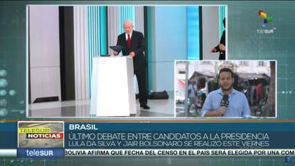 Brasil: Como parte del cierre de campaña, se realizan actos de masa en sureste del país