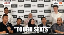 Muda announces candidates for three 'tough' seats