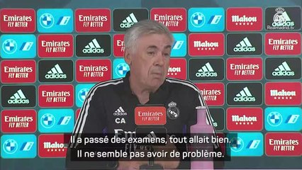 Real Madrid - Ancelotti : "Benzema n'est pas encore à 100%"