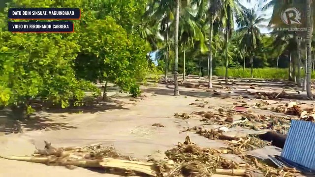 #PaengPH: Homes destroyed by landslide in Maguindanao