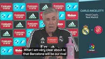 Barcelona Real's 'rival until the final game' - Ancelotti