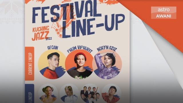 Kuching Jazz | Afgan gamat pentas Kuching Jazz 2022