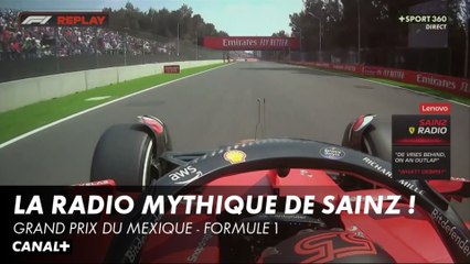 Carlos Sainz confond "de Vries" et "débris" ! - Grand Prix du Mexique - F1
