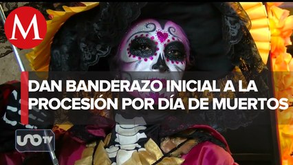 Inicia procesión por el Día de muertos en CdMx