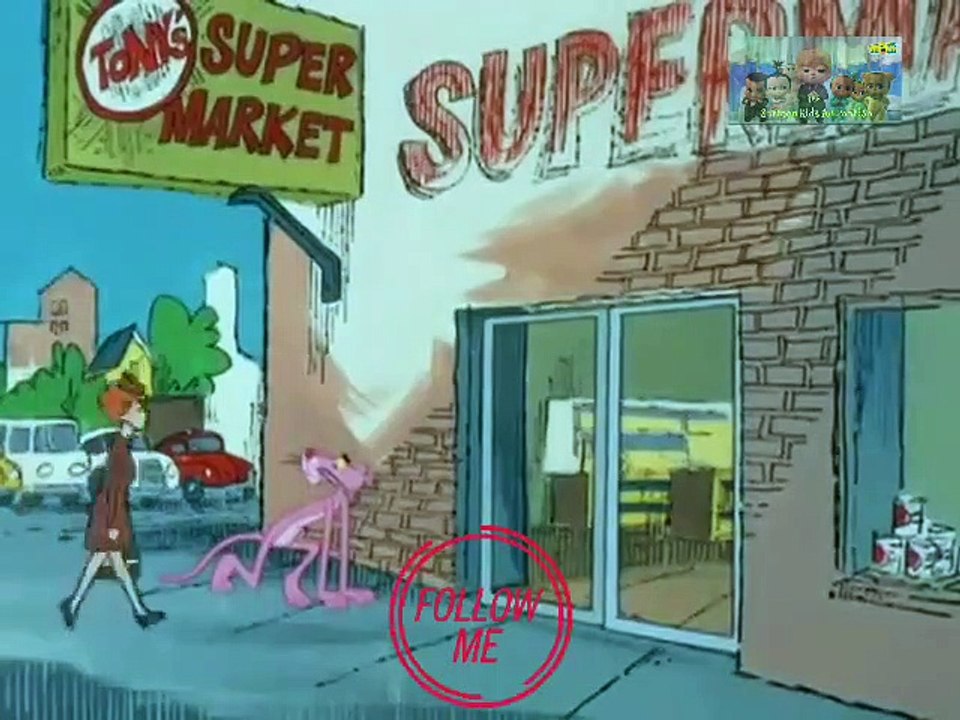 The Pink Panther in -Supermarket Pink