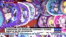 Comienza la venta de coronas y flores para el día de difuntos en Tegucigalpa