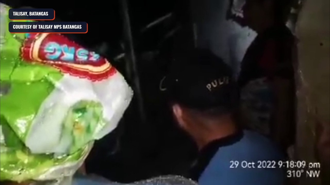 Rescuers respond to landslide incident in Talisay, Batangas