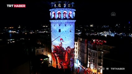 Cumhuriyet Bayramı'na özel 3 boyutlu mapping gösterileri