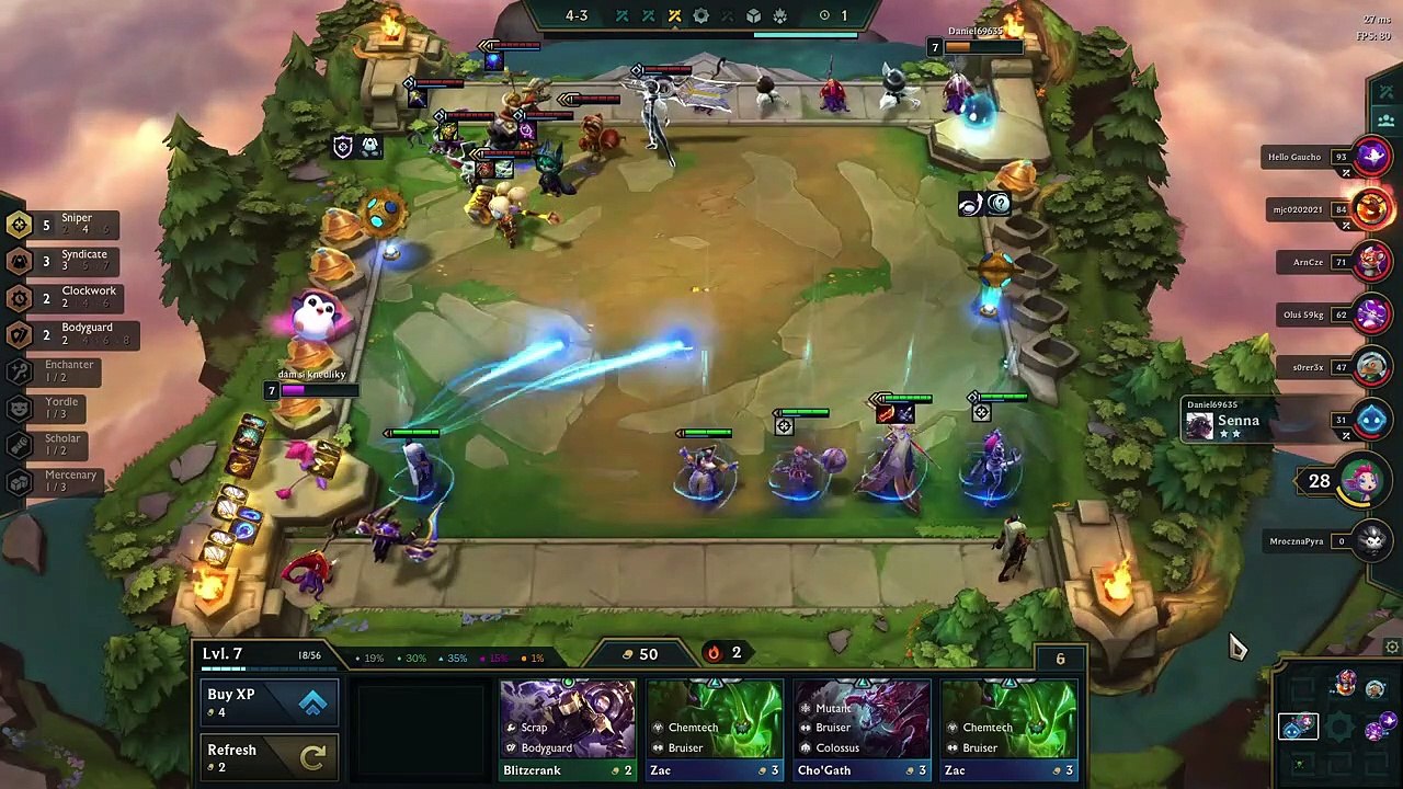 6 snipers 3 star Ashe ⭐⭐⭐ _ TFT Set 6.5