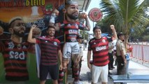 Las hinchadas rojineras de Brasil se toman Guayaquil para la final de Libertadores