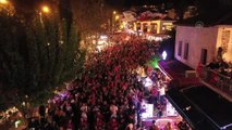 Kaş'ta Cumhuriyet Bayramı nedeniyle fener alayı ve konser düzenlendi