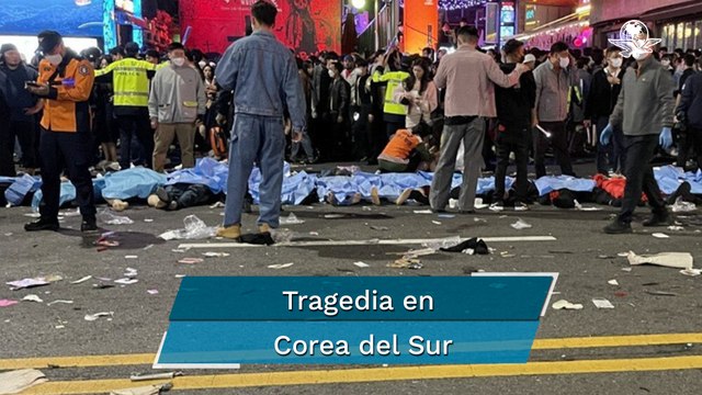 Sube a más de 146 muertos cifra por estampida en fiesta de Halloween en Seúl, Corea del Sur