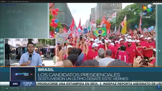 Candidatos presidenciales cierran campañas a solo horas del inicio del balotaje