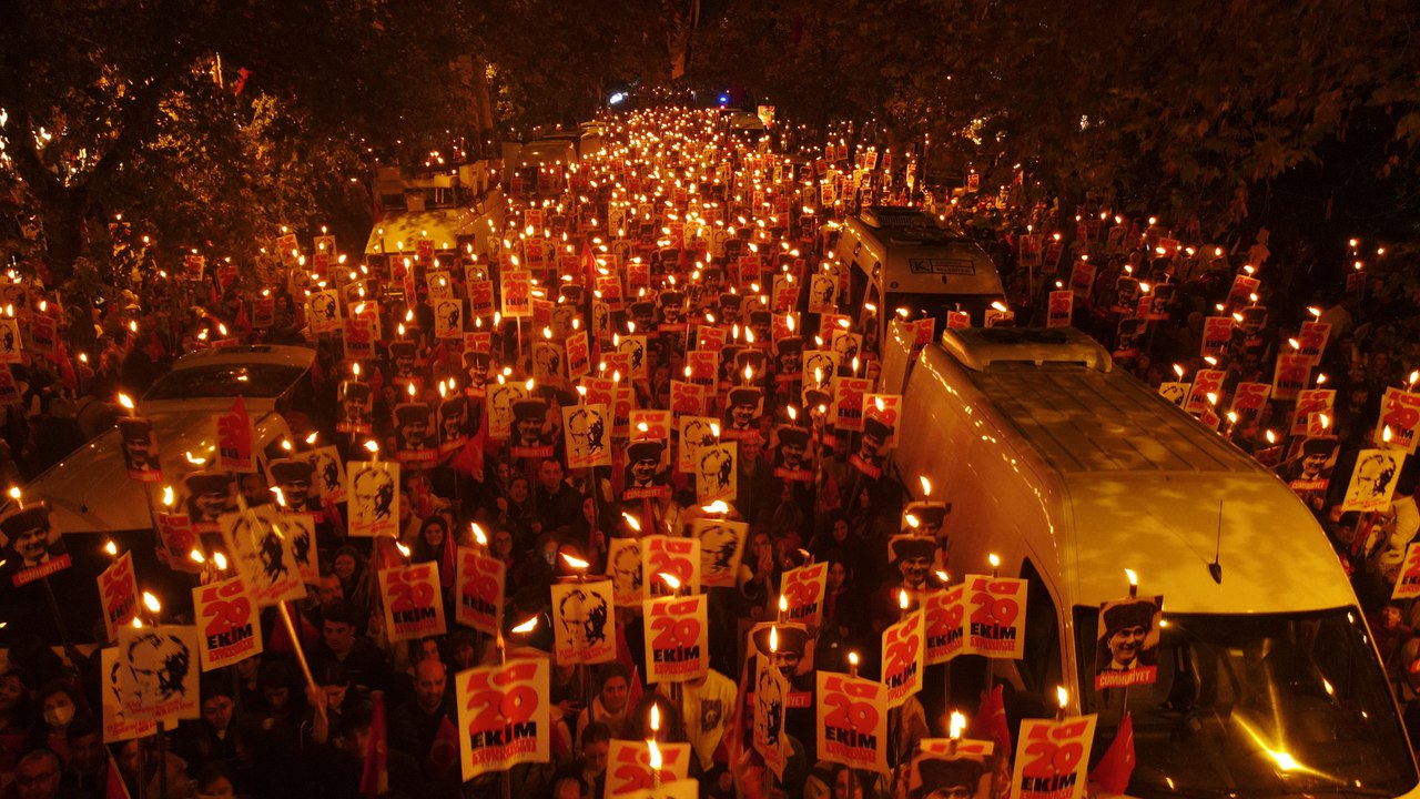 Kadıköy'de cumhuriyet coşkusu