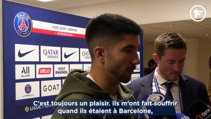Carlos Soler loue le génie de Messi et Neymar