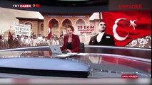 TRT'de ilginç anlar: Atatürk bizi ümmet olmaktan...