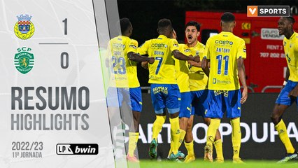 Highlights: FC Arouca 1-0 Sporting (Liga 22/23 #11)
