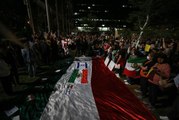 İsrail'de İran'daki protestolara destek gösterisi