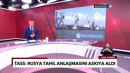 Download Video: Ukrayna'nın Kırım Saldırısı Sonucu Tahıl Koridoru Anlaşması Askıya Alındı-Ferhat Ünlü ile Ana Haber