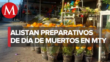 Preparan este fin de semana en Monterrey panteones por Día de Muertos