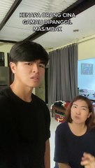 Mengapa Orang China Tidak Suka Dipanggil 'Mas' atau 'Mbak' 🇨🇳