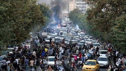 İsrail’de İran’daki protestolara destek gösterisi