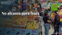 No alcanza ni para fruta: Los estragos de la inflación