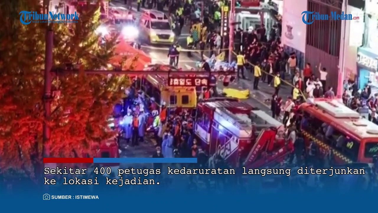 BREAKING NEWS Pesta Halloween di Korsel Berujung Maut, 120 Orang Meninggal Dunia Terinjak-injak!