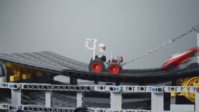 Making Interactive Race Car Simulator Lego Technical