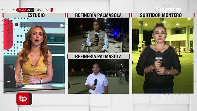 YPFB no entregó combustible a los 82 surtidores distribuidos en la ciudad de Santa Cruz
