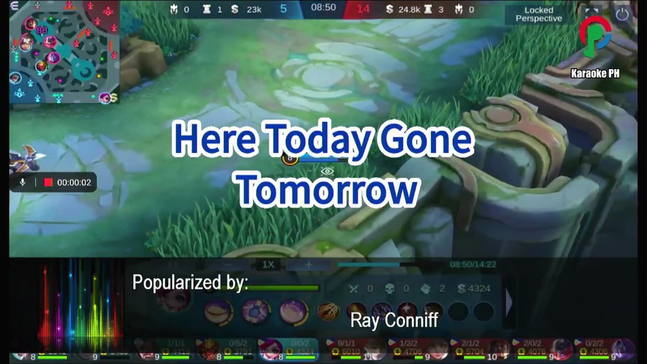 Ray Conniff Here Today Gone Tomorrow Karaoke PH