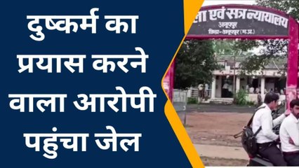 अनूपपुर: नाबालिग के साथ दुष्कर्म का प्रयास करने वाले आरोपी को 3 वर्ष की सजा