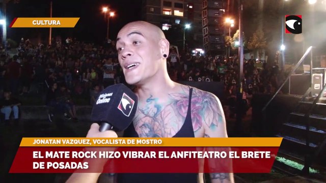 El Mate Rock hizo vibrar el anfiteatro El Brete de Posadas