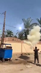 power lines shorted and made residents panic