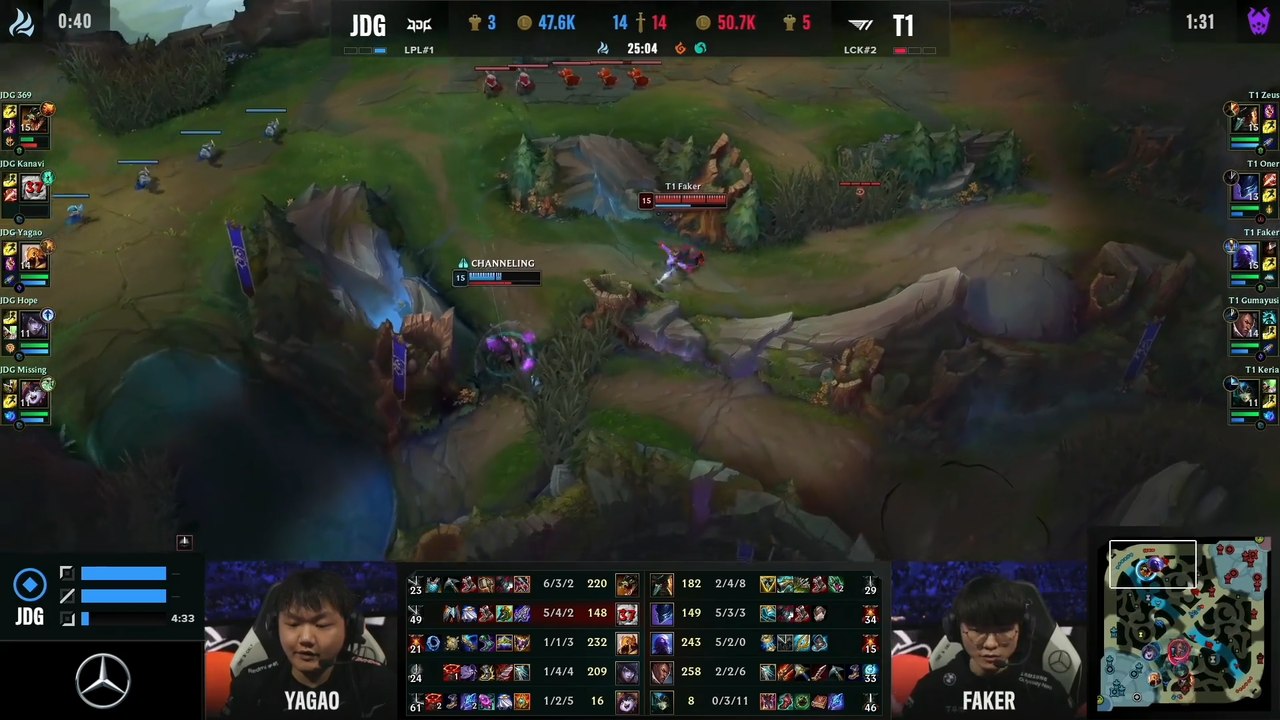 La maravillosa jugada de Faker en las semifinales del mundial (League of Legends)