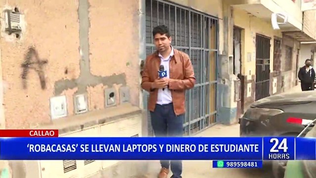 Callao: ladrones roban a universitarios y se llevan laptops valorizadas en más de S/ 7 000