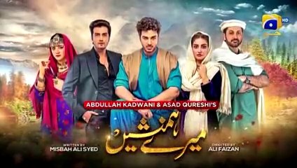 Meray Humnasheen Episode 09 - Ahsan Khan - Hiba Bukhari [Eng Sub] 3rd June 2022 -