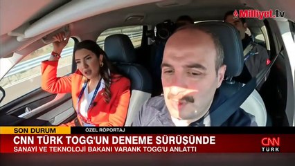 Bakan Varank TOGG’un koltuğuna geçti!