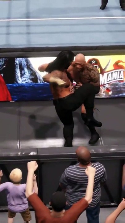The Rock vs Roman Reigns WrestleMania 37 Highlights