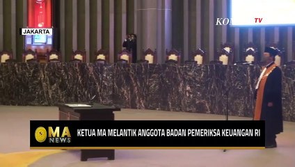 Bacakan Sumpah Jabatan, Ketua MA M Syarifuddin Lantik Anggota BPK RI! - MA NEWS