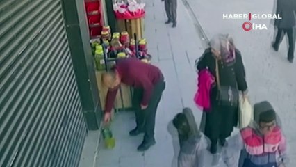 Çalmadan önce zeytinyağının son kullanma tarihine bakan hırsız pes dedirtti