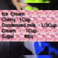 Cherry Shake and Cherry ice cream\ Cherry recipes/ Cherry smoothies