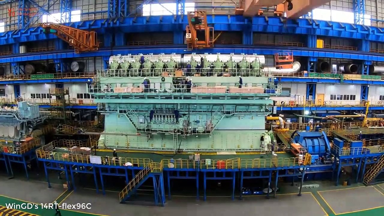 18.Building The Most Powerful Engine in the World And Engine Crankshaft