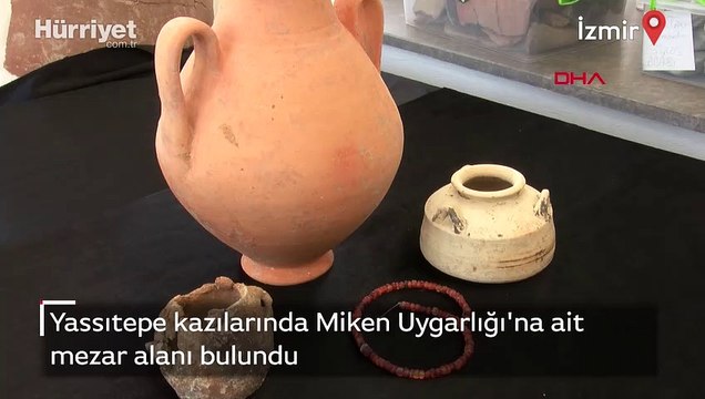 Yassıtepe kazılarında Miken Uygarlığı'na ait mezar alanı bulundu