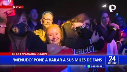 Surco: "Menudo" pone a bailar a miles de sus fans