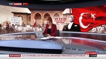 TRT spikerinin 29 Ekim sözleri olay oldu