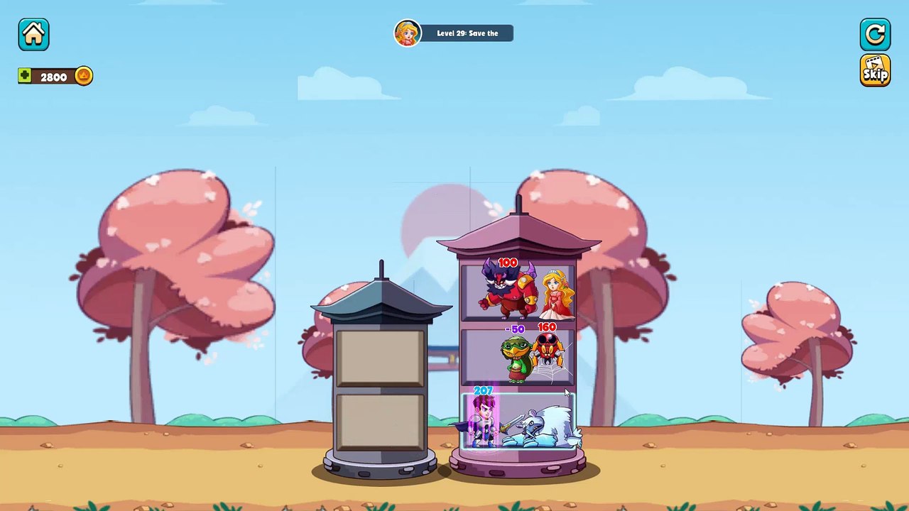 Hero Tower Wars Walkthrough